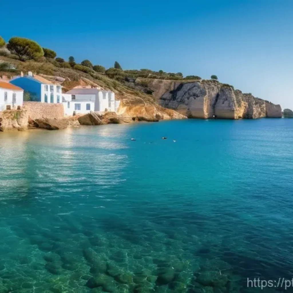 수질 오염 방지 - **Prompt 1: The Invisible Threat of Microplastics**
    "A serene, crystal-clear coastal water scene...